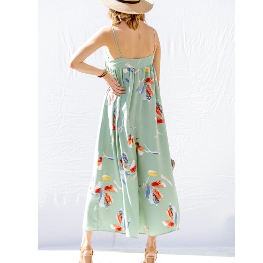 Floral Print Jumpsuit - Picture 5 of 7